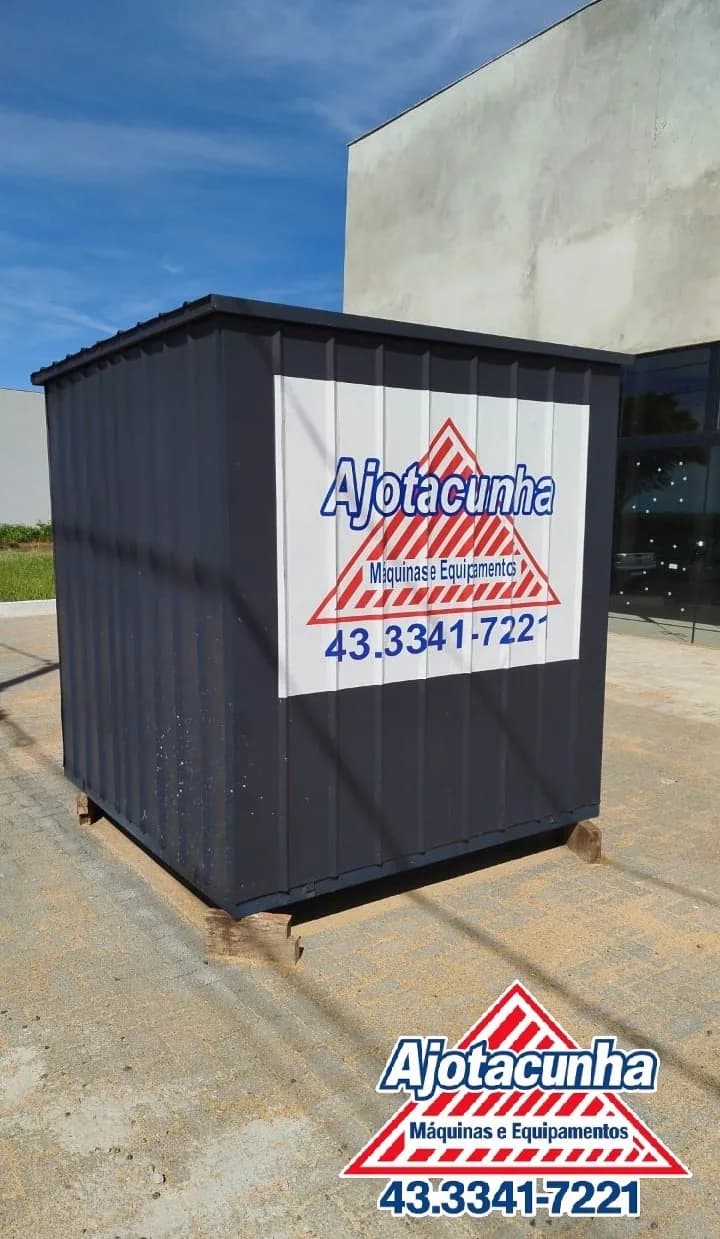 Container de canteiro da Ajotacunha